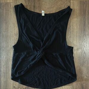 FP Movement Black Twist-Front Tank M